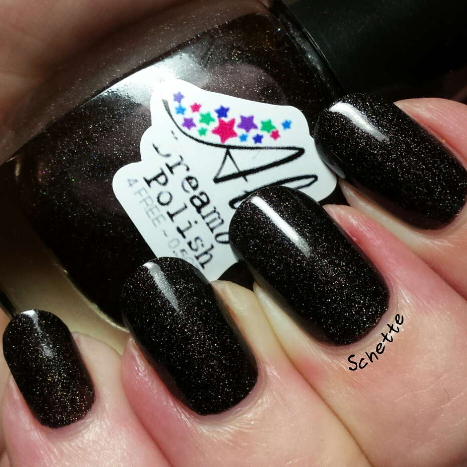 Les Vernis Aly's Dream Polish Companion, Super Black, Super Cherry