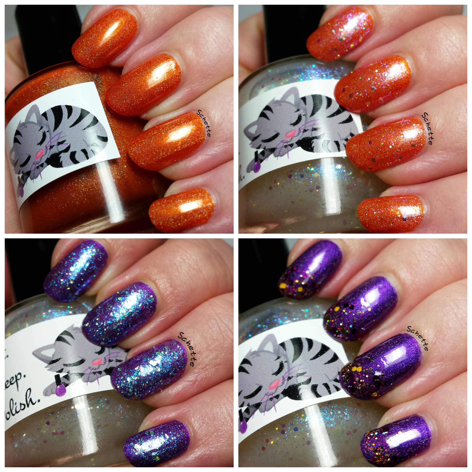 Les Vernis Eat Sleep Polish Rusty Spoon, Salad Finger et Imagination