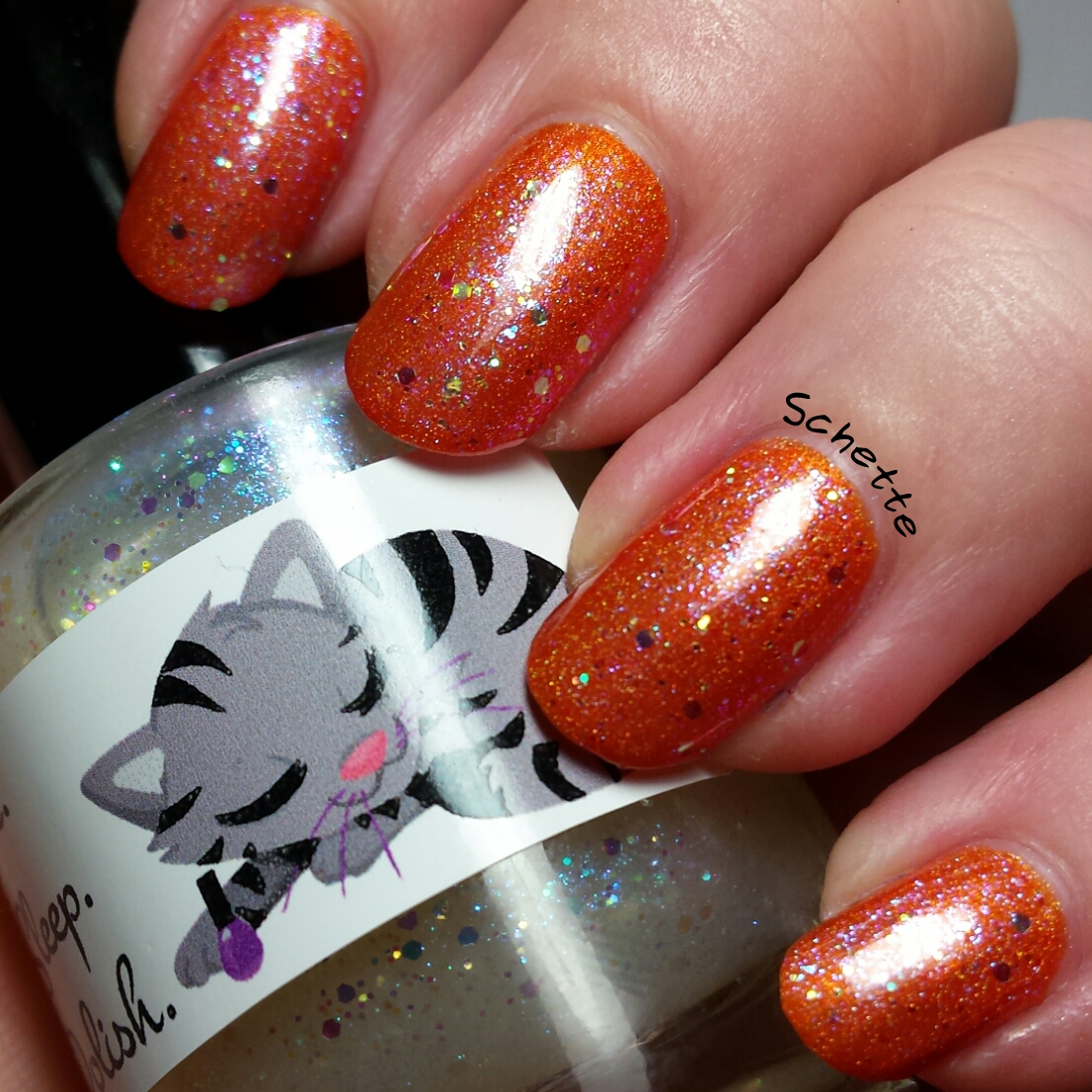 Les Vernis Eat Sleep Polish Rusty Spoon, Salad Finger et Imagination