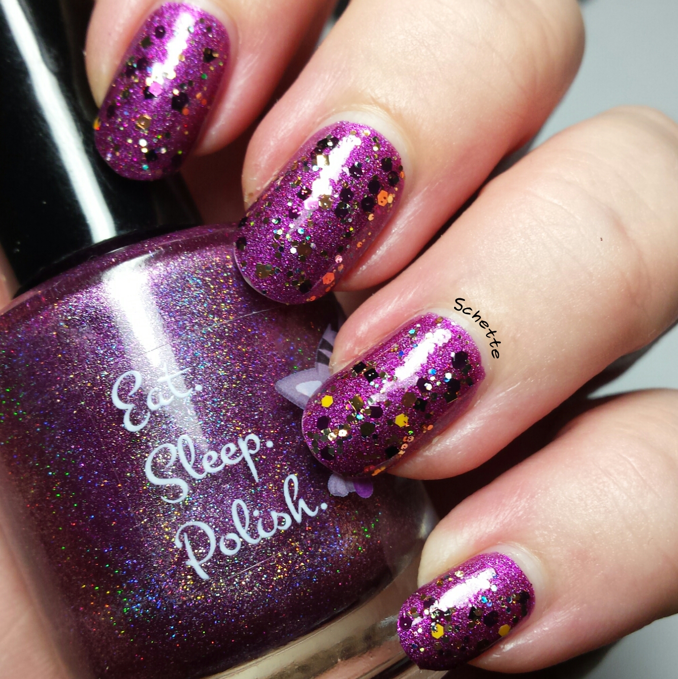 Les Vernis Eat Sleep Polish Rusty Spoon, Salad Finger et Imagination