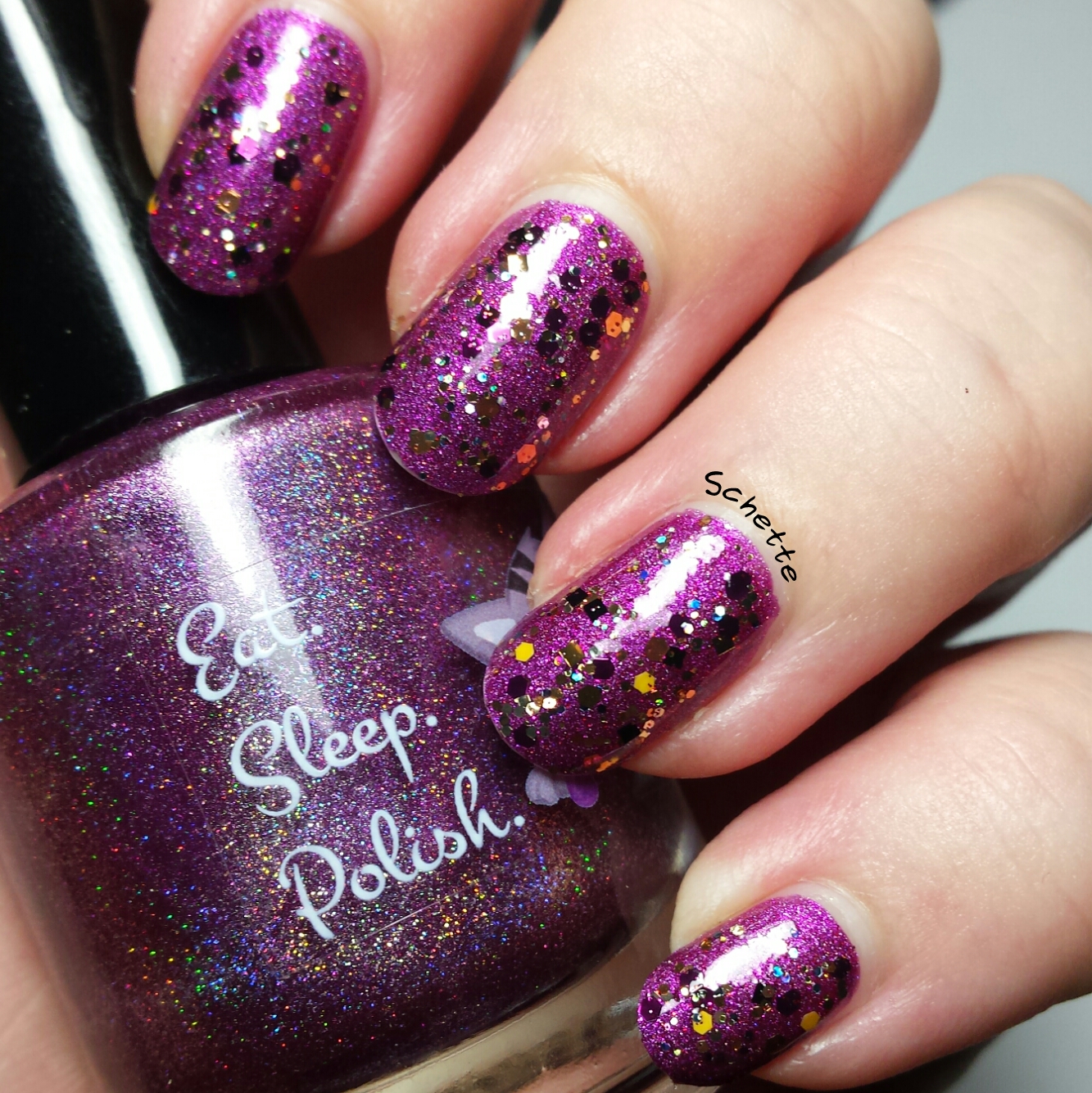 Les Vernis Eat Sleep Polish Rusty Spoon, Salad Finger et Imagination