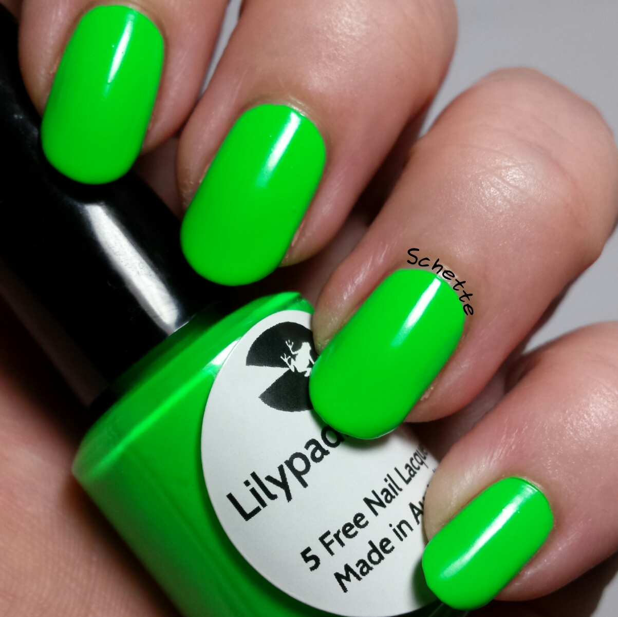 Les Vernis Lilypad Lacquer Lemon Sundae, Orange Sundae, Lime Sundae and Spearmint Sundae