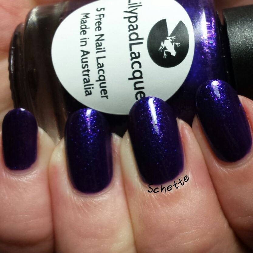 Lilypad Lacquer - Purple Diamonds