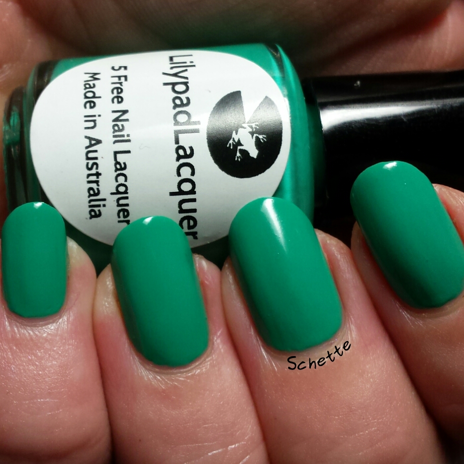 Les Vernis Lilypad Lacquer Lemon Sundae, Orange Sundae, Lime Sundae and Spearmint Sundae