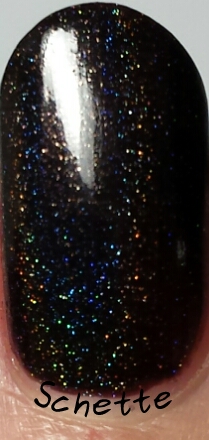 NailNation 3000 - Caf au lait, enigmatic & holo, it's a holo state of mind, restless nights 