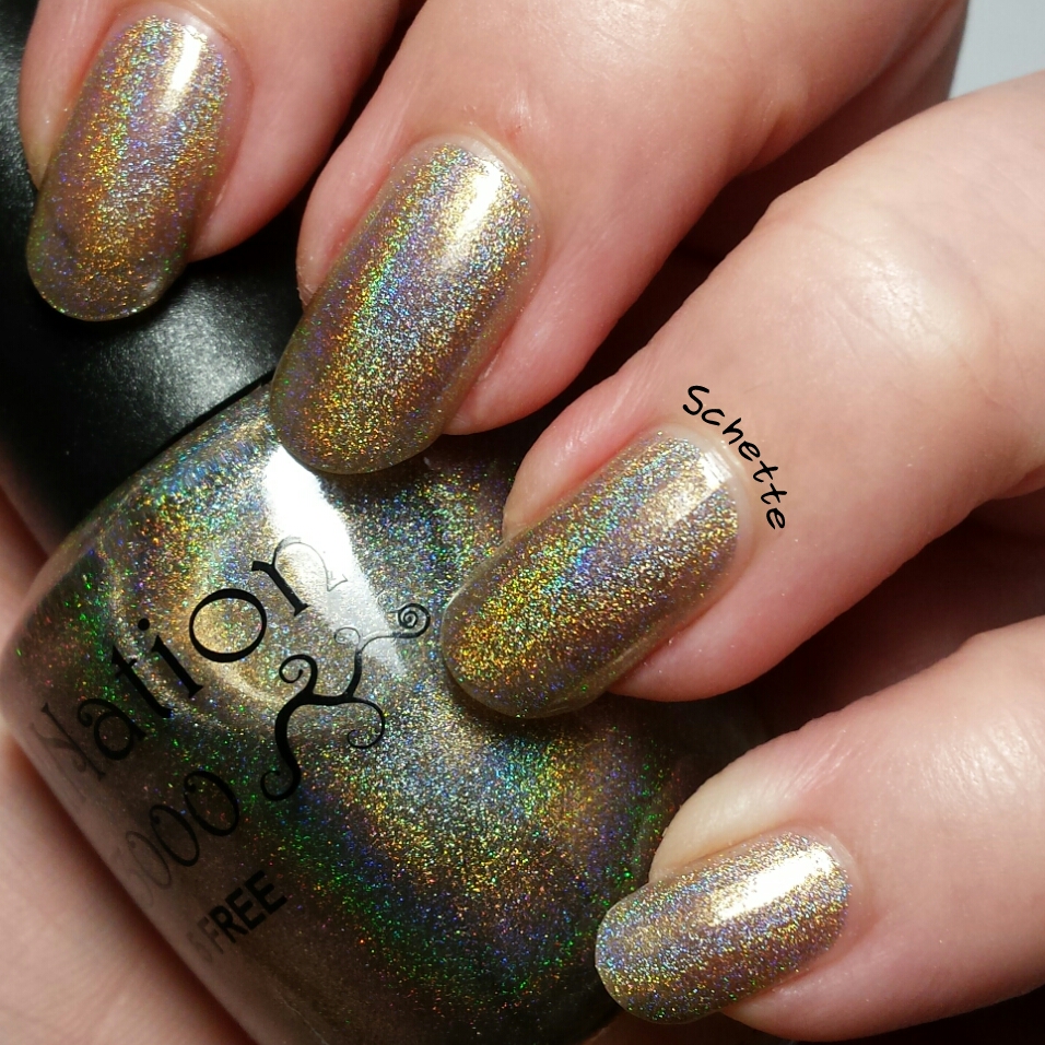 NailNation 3000 - Caf au lait, enigmatic & holo, it's a holo state of mind, restless nights 