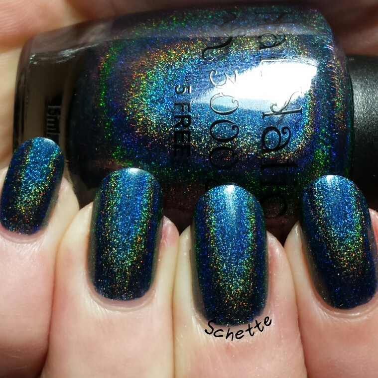 NailNation 3000 - Caf au lait, enigmatic & holo, it's a holo state of mind, restless nights 