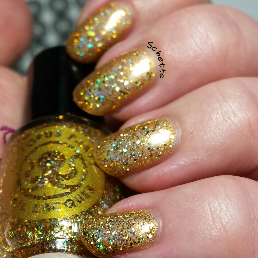 Les vernis Octopus Party Nail Lacquer The Gold Crush Duo 