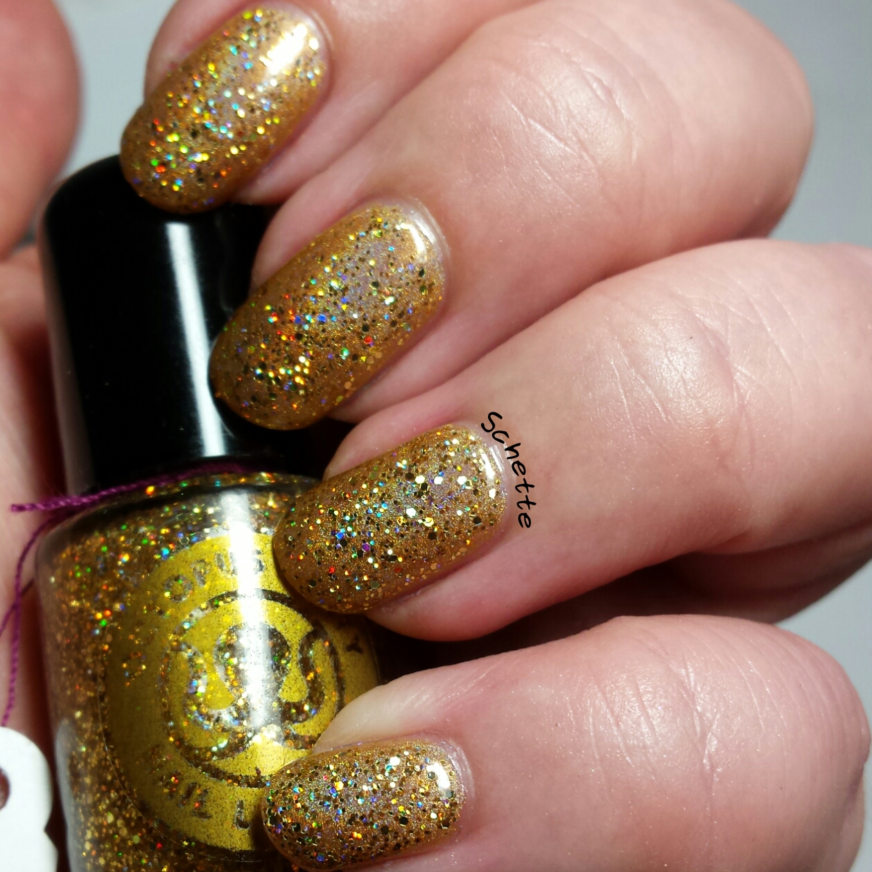 Les vernis Octopus Party Nail Lacquer The Gold Crush Duo 