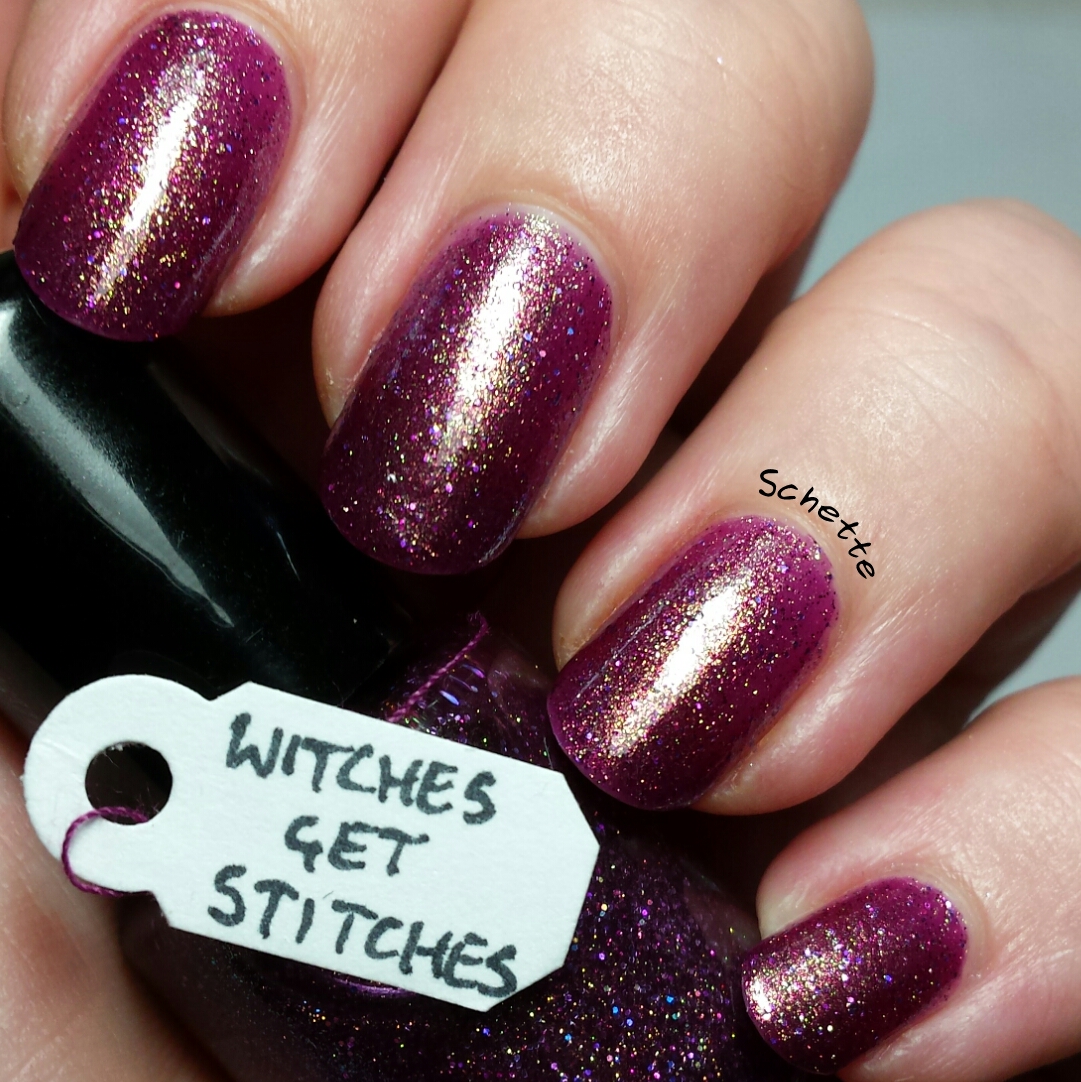 Les vernis Octopus Party Nail Lacquer Phantom et Witches get Stitches 