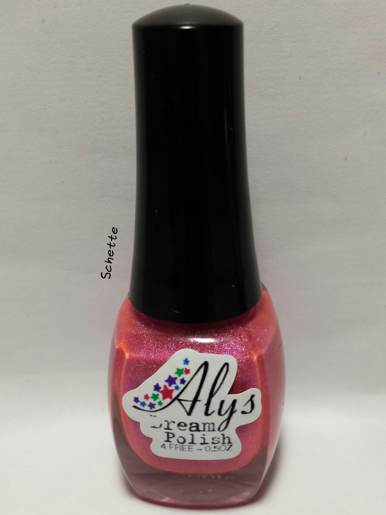 Le vernis Aly's Dream Pink Berry - Holo Grail Box Mars 2014