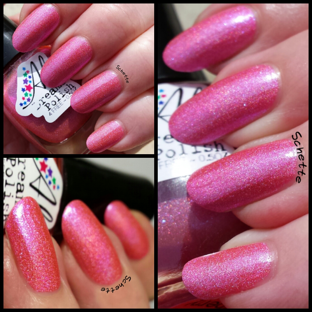 Le vernis Aly's Dream Pink Berry - Holo Grail Box Mars 2014