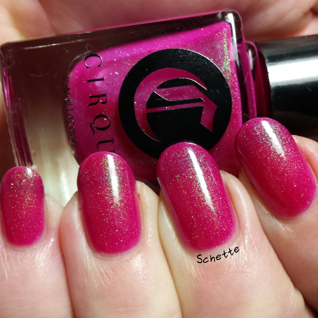 Les vernis Cirque Colors de la collection Kontiki : Midsummer Night, Thicker Than Water, Dear Dahlia