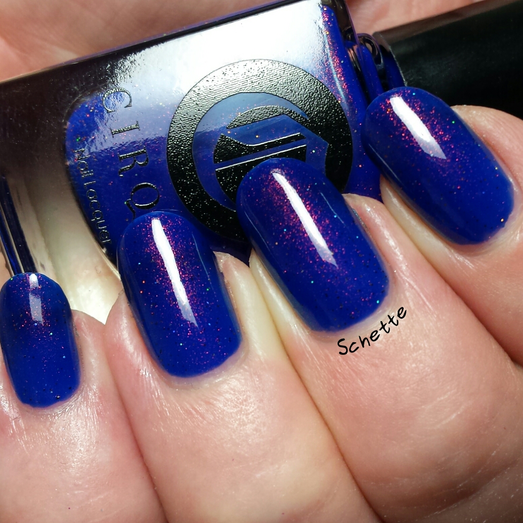 Les vernis Cirque Colors de la collection Kontiki : Midsummer Night, Thicker Than Water, Dear Dahlia