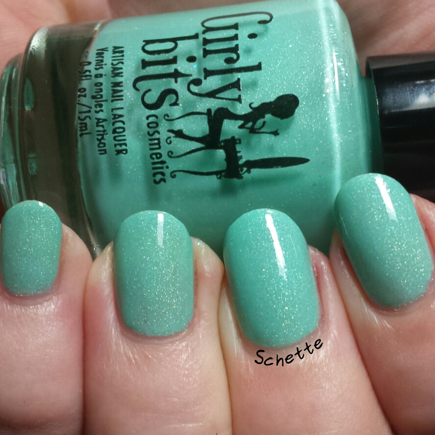 Le vernis Girly Bits EnJOYMint