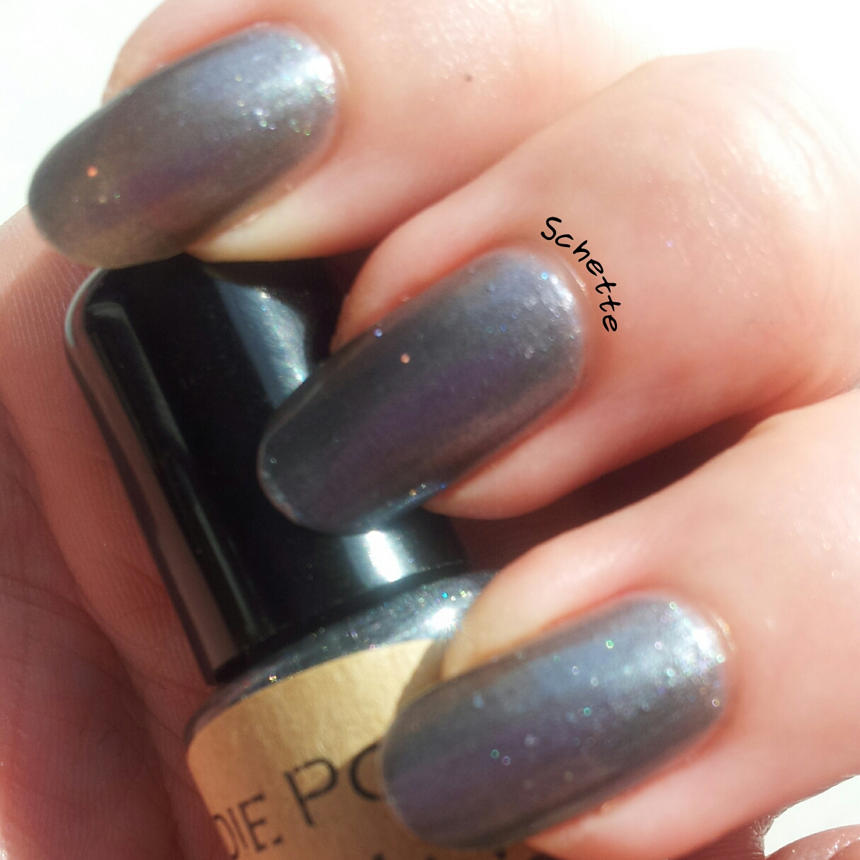 Les vernis Indie Polish Insert Name Here, Good Morning et Dark Knight