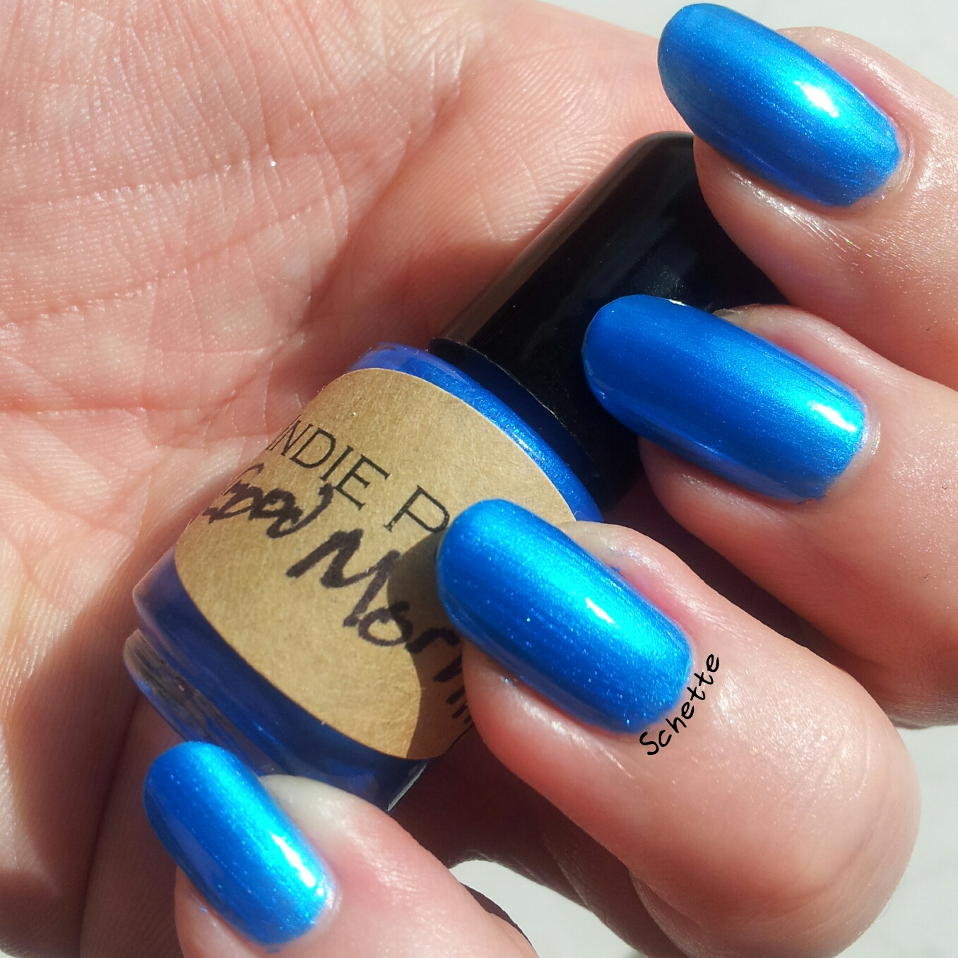 Les vernis Indie Polish Insert Name Here, Good Morning et Dark Knight
