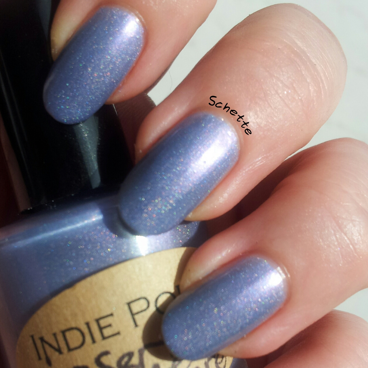 Les vernis Indie Polish Insert Name Here, Good Morning et Dark Knight