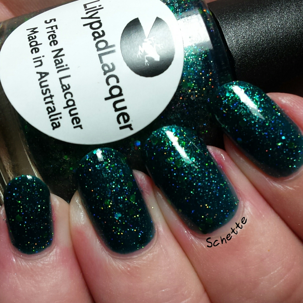 Les vernis Lilypad Lacquer Keep an open mind - I know I can succeed - I am alive