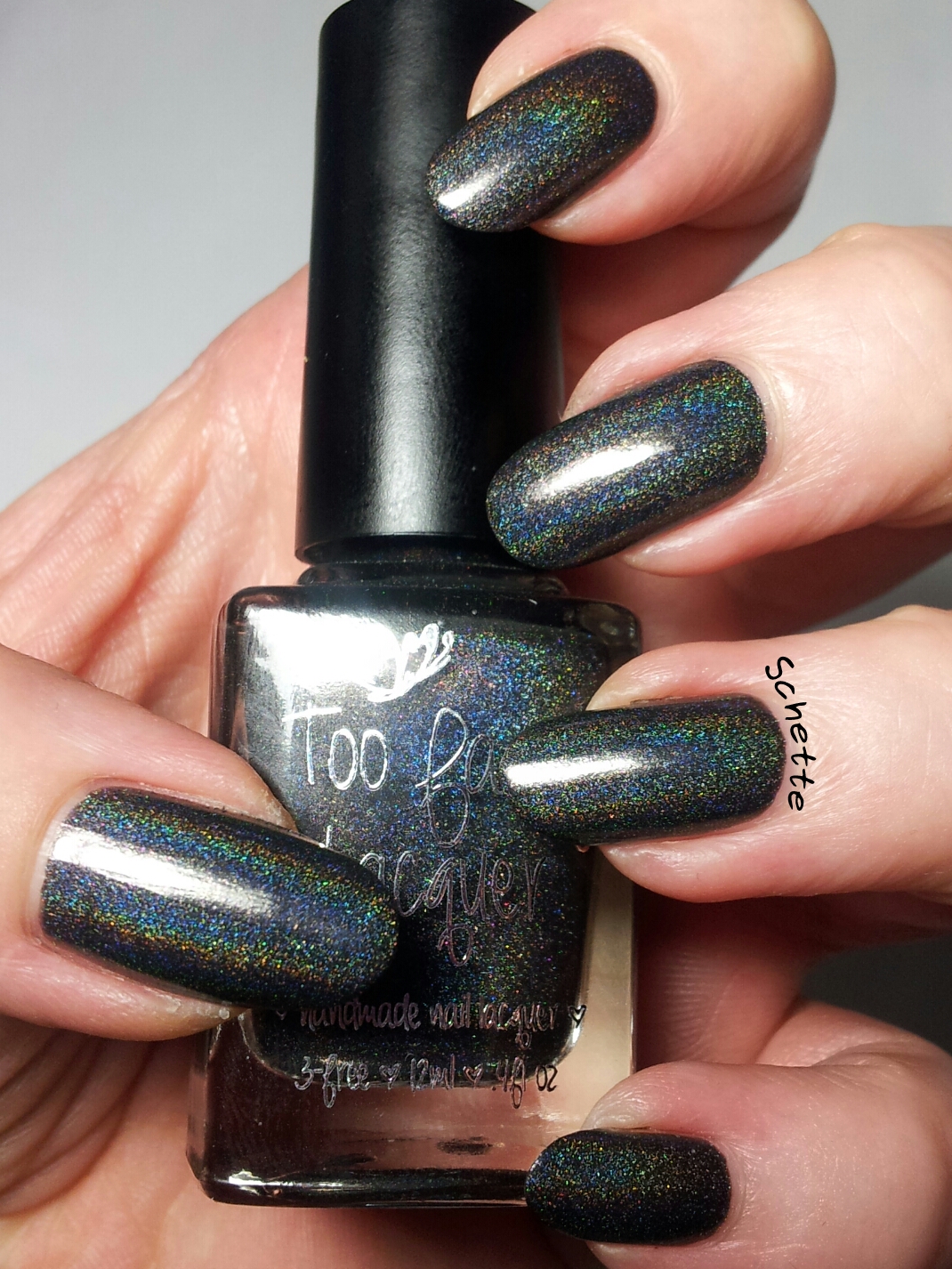 Le vernis Too Fancy Lacquer Come to the dark side