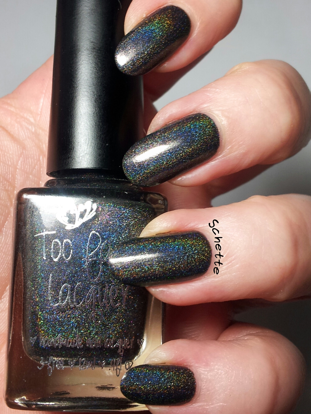 Le vernis Too Fancy Lacquer Come to the dark side