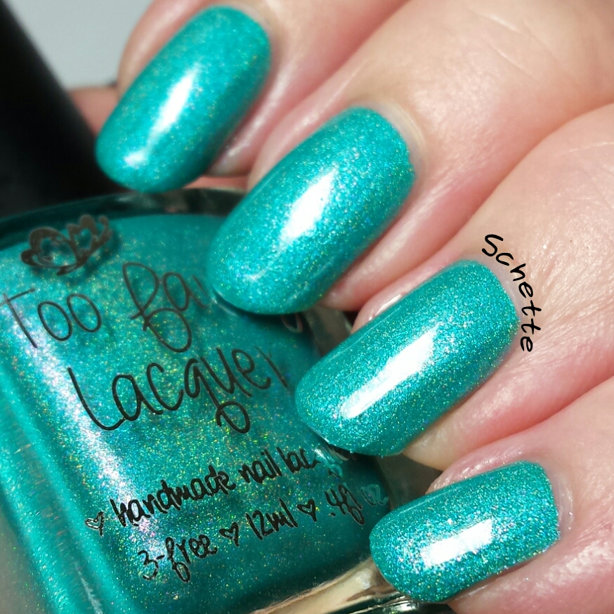 Le vernis Too Fancy Lacquer : Prototype Sea Ya!