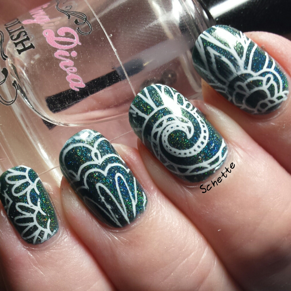 Born Pretty Store : Review of polish, stamping plate and tip guide