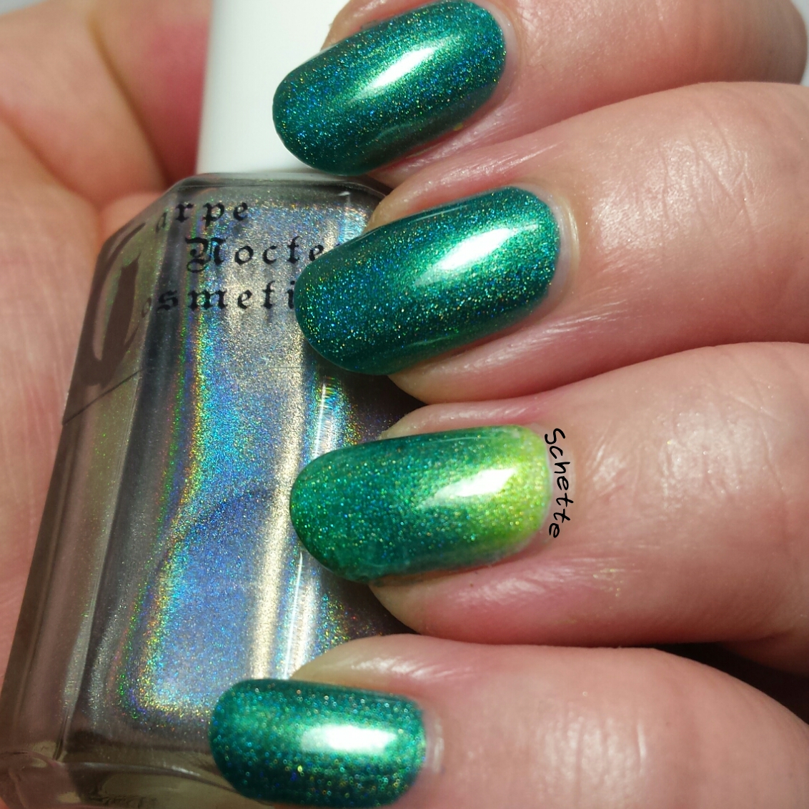 Carpe Noctem Cosmetics : Teal the deal