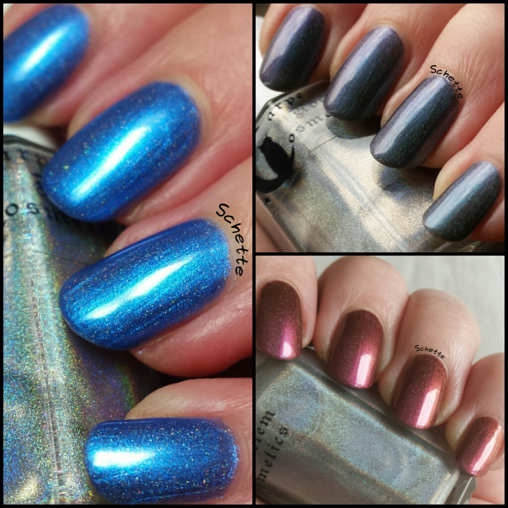 Carpe Noctem Cosmetics - Icy Abyss, Port of Fire, Darkest before dawn