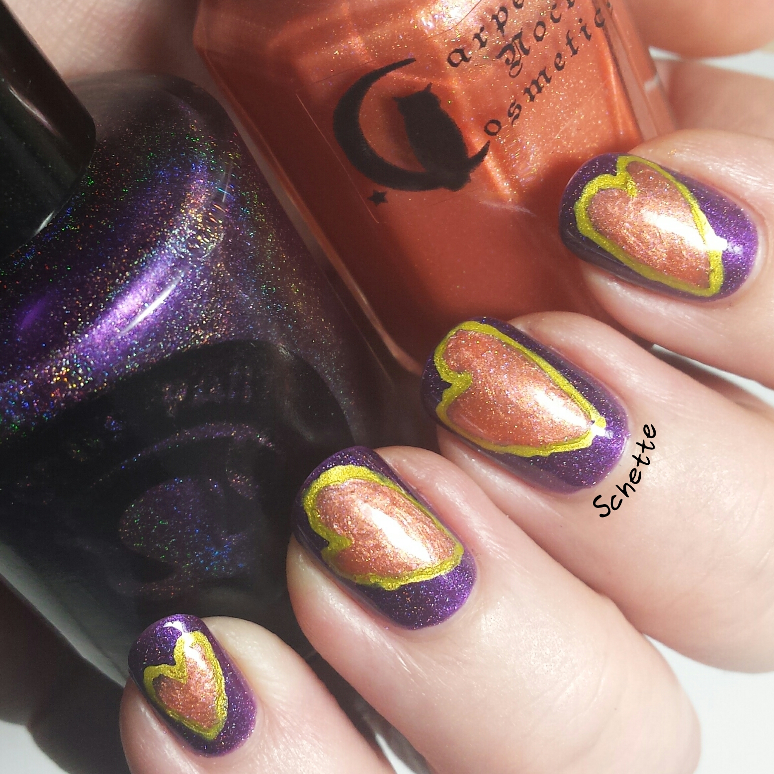 Carpe Noctem Cosmetics & Octopus Party Nail Lacquer - Adoption Duo