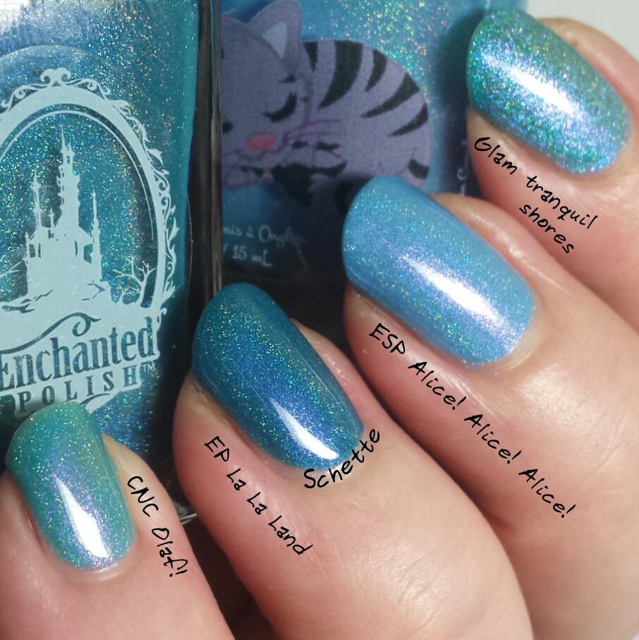 Eat Sleep Polish : Alice! Alice! Alice! Comparaison