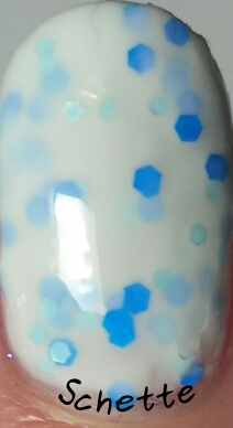 Eat Sleep Polish : Blue Satin Sashes, Jingle Bits