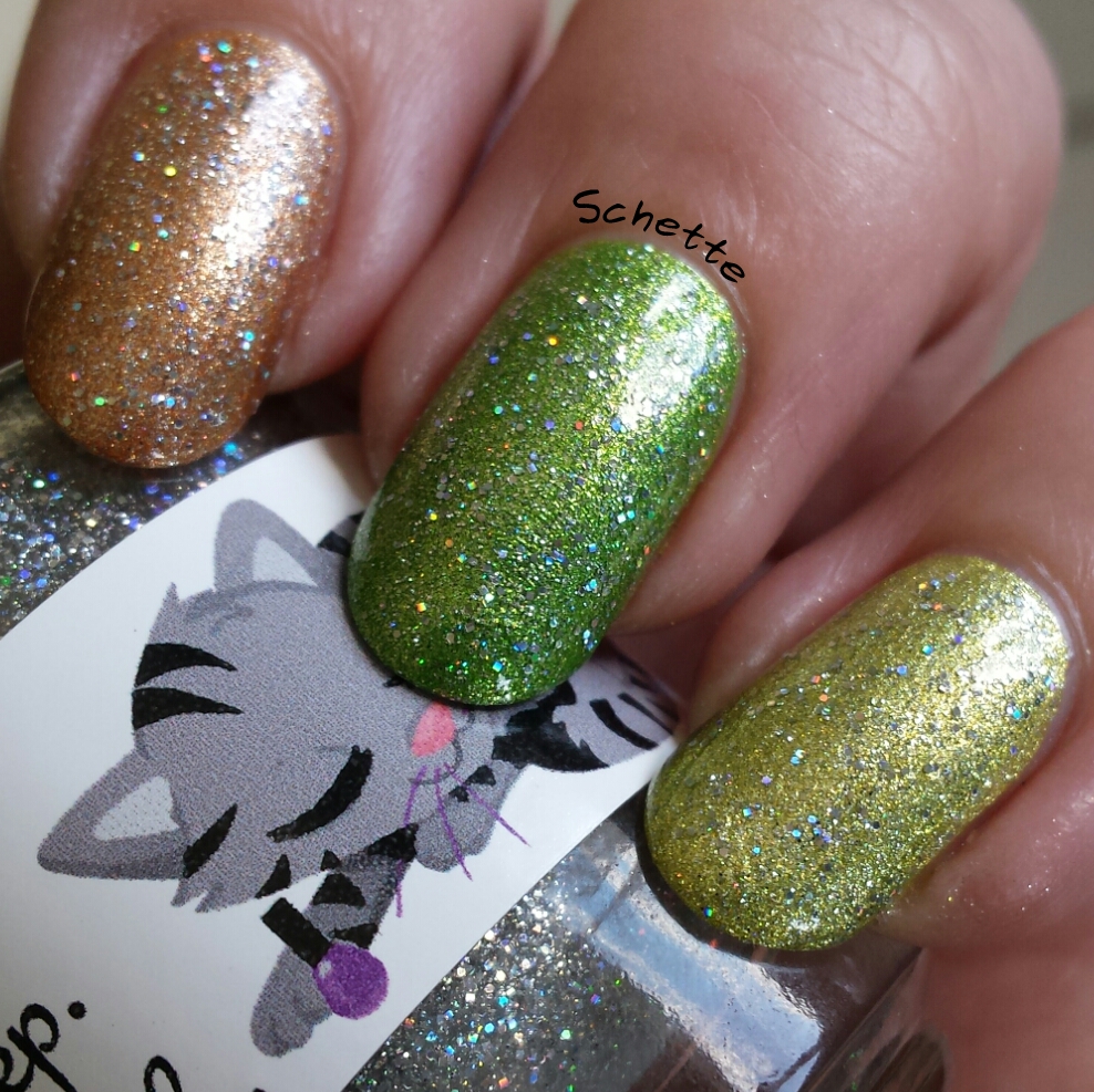 Eat Sleep Polish - Radiance, Invincible, Lilyberry Milkshake