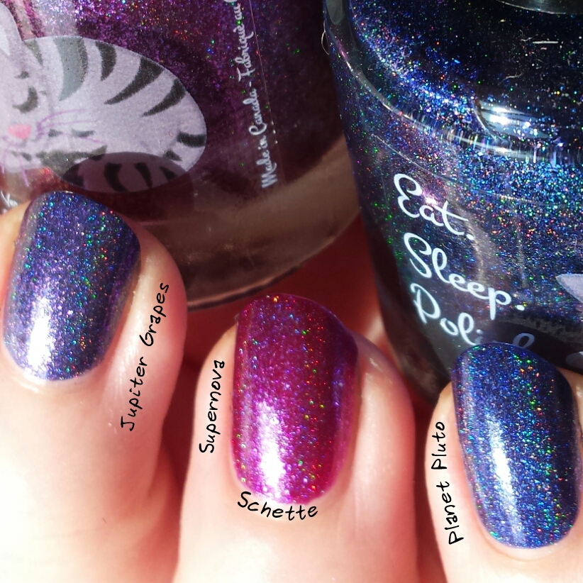 Eat Sleep Polish : The Planetes Collide Collection