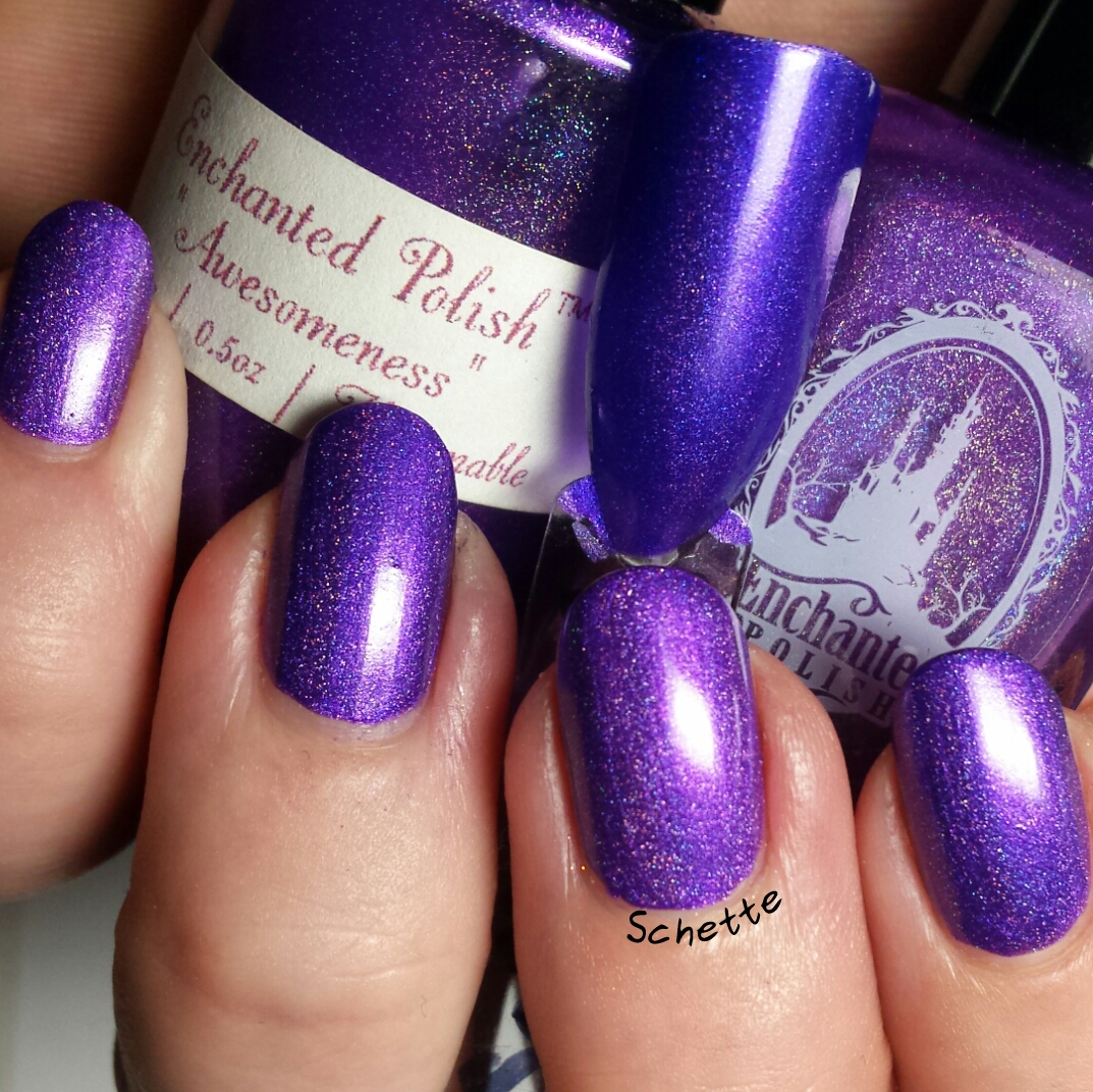 Enchanted Polish Awesomeness - Comparison Fatty / Skiny / Square