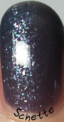 Lilypad Lacquer - Gray Diamonds, Marvellous Magenta