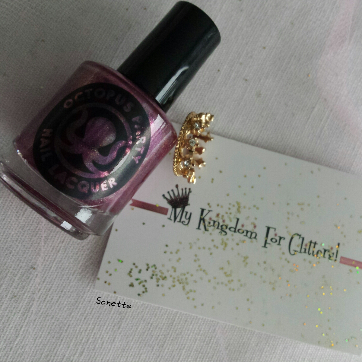 Octopus Party Nail Lacquer - My Kingdom for Glitters