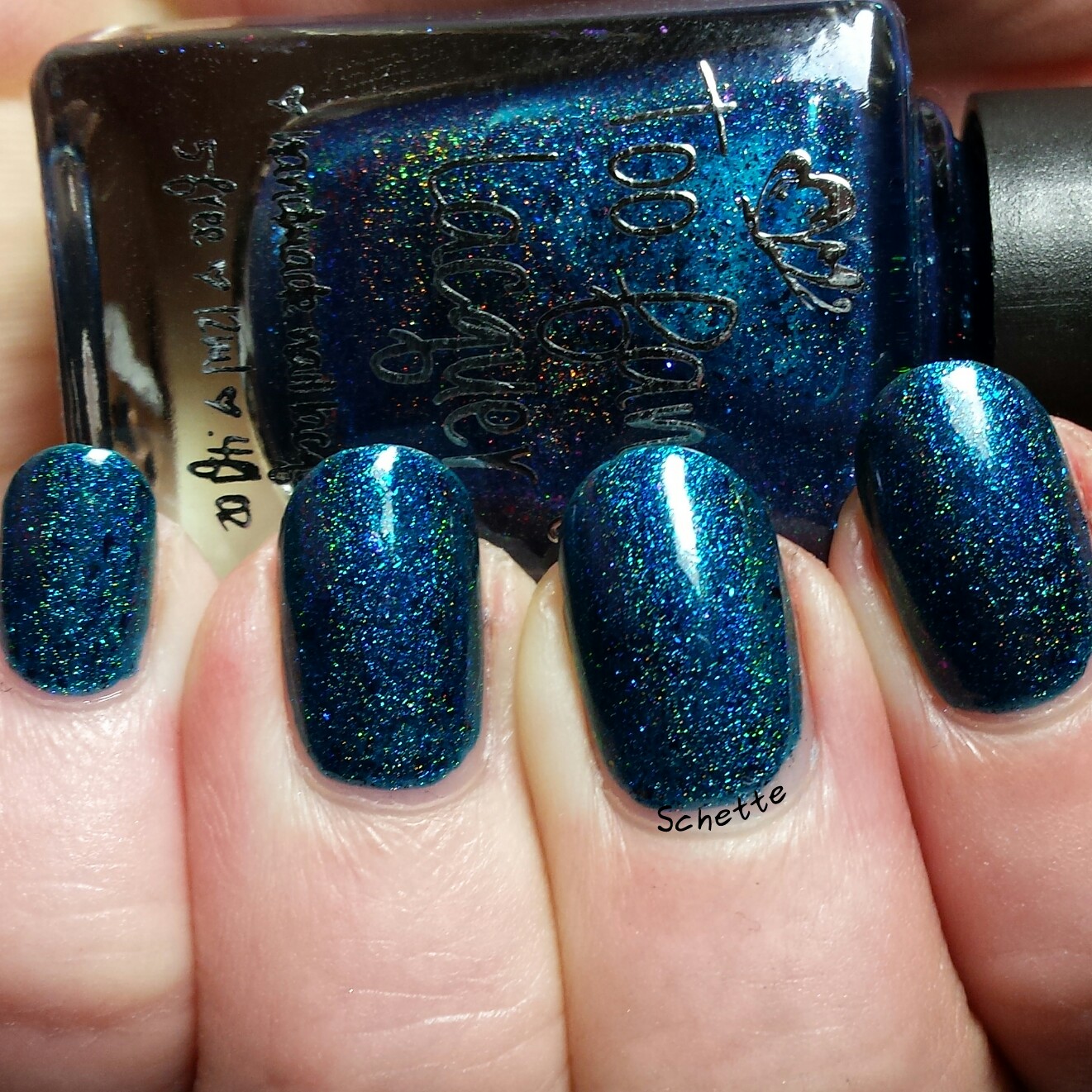 Too Fancy Lacquer - Blue Hawai