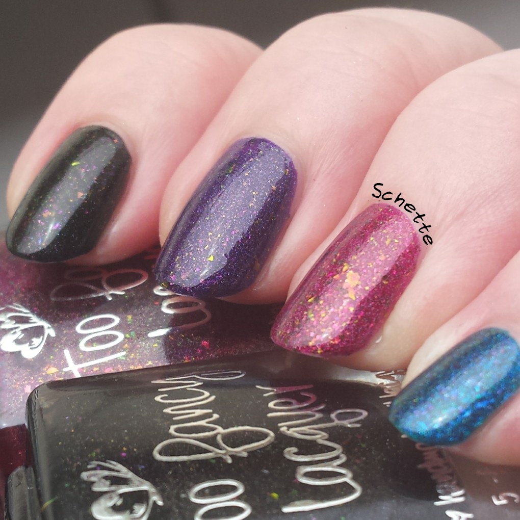 Too Fancy Lacquer - The Glowing Collection