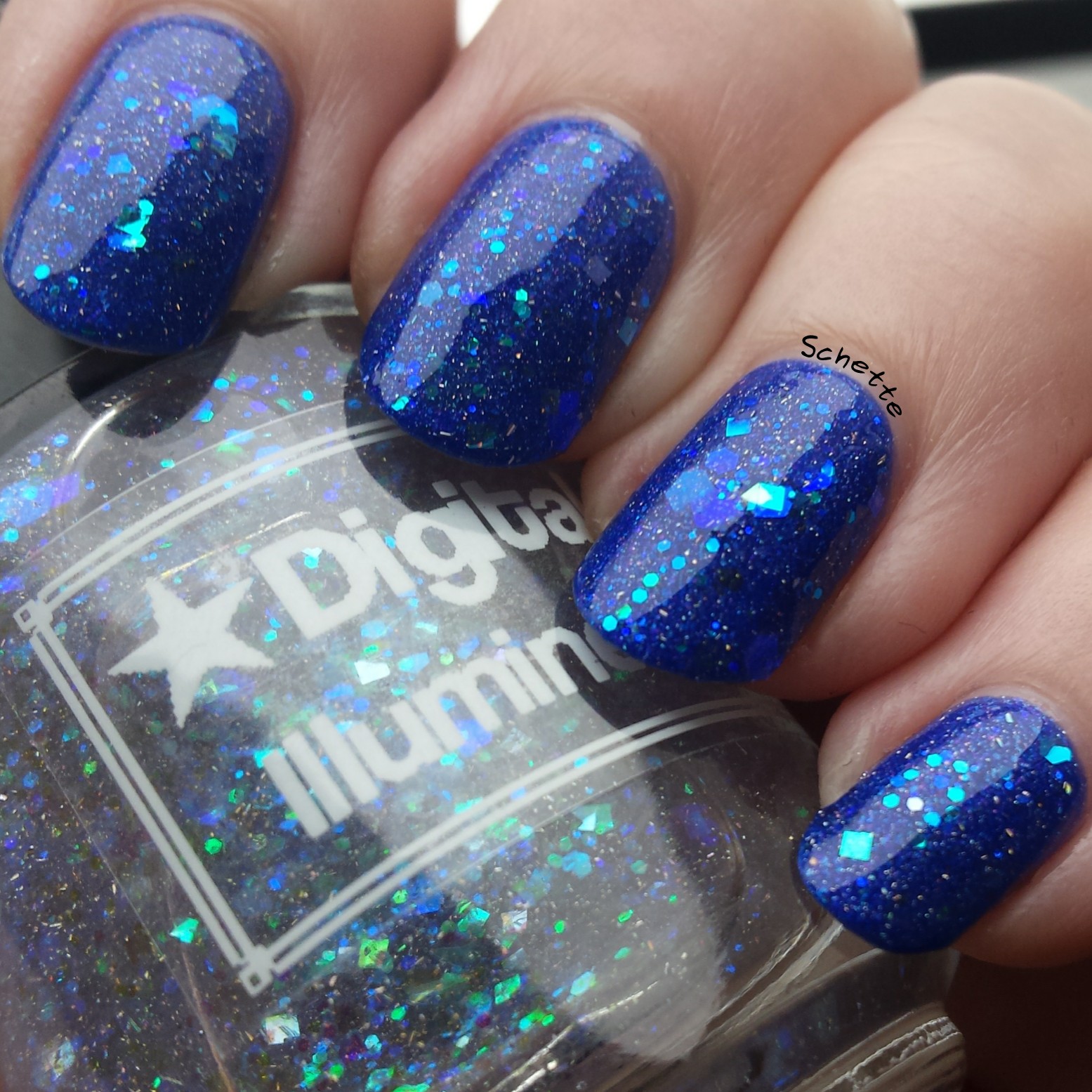Blue Eyed Girl : November Destination Duo with Digital Nails