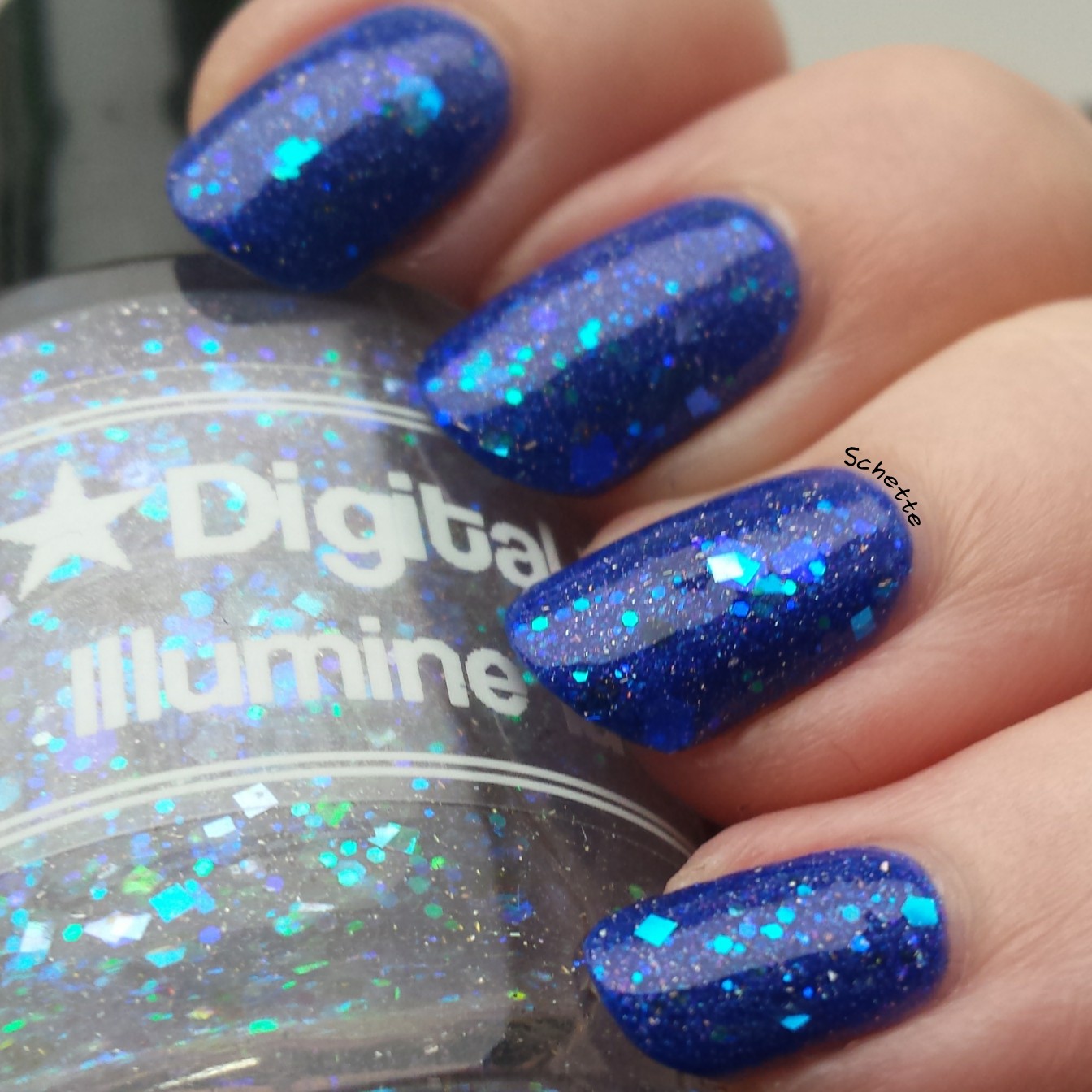 Blue Eyed Girl : November Destination Duo with Digital Nails