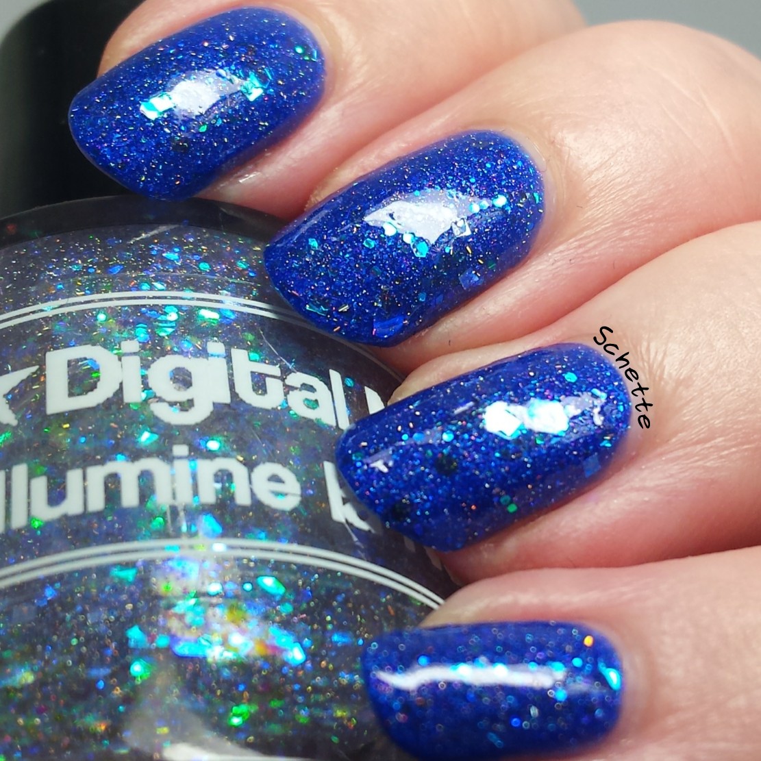 Blue Eyed Girl : November Destination Duo with Digital Nails