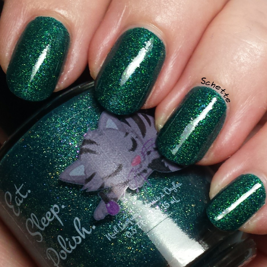 Eat Sleep Polish : Glowing Green Gates