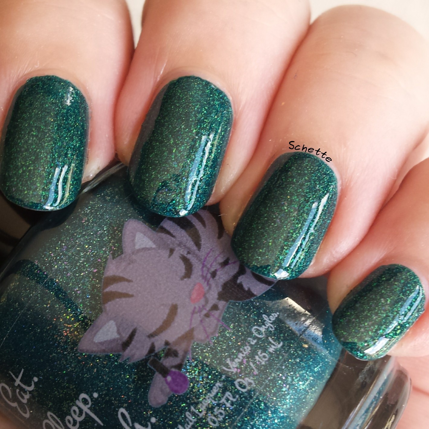 Eat Sleep Polish : Glowing Green Gates