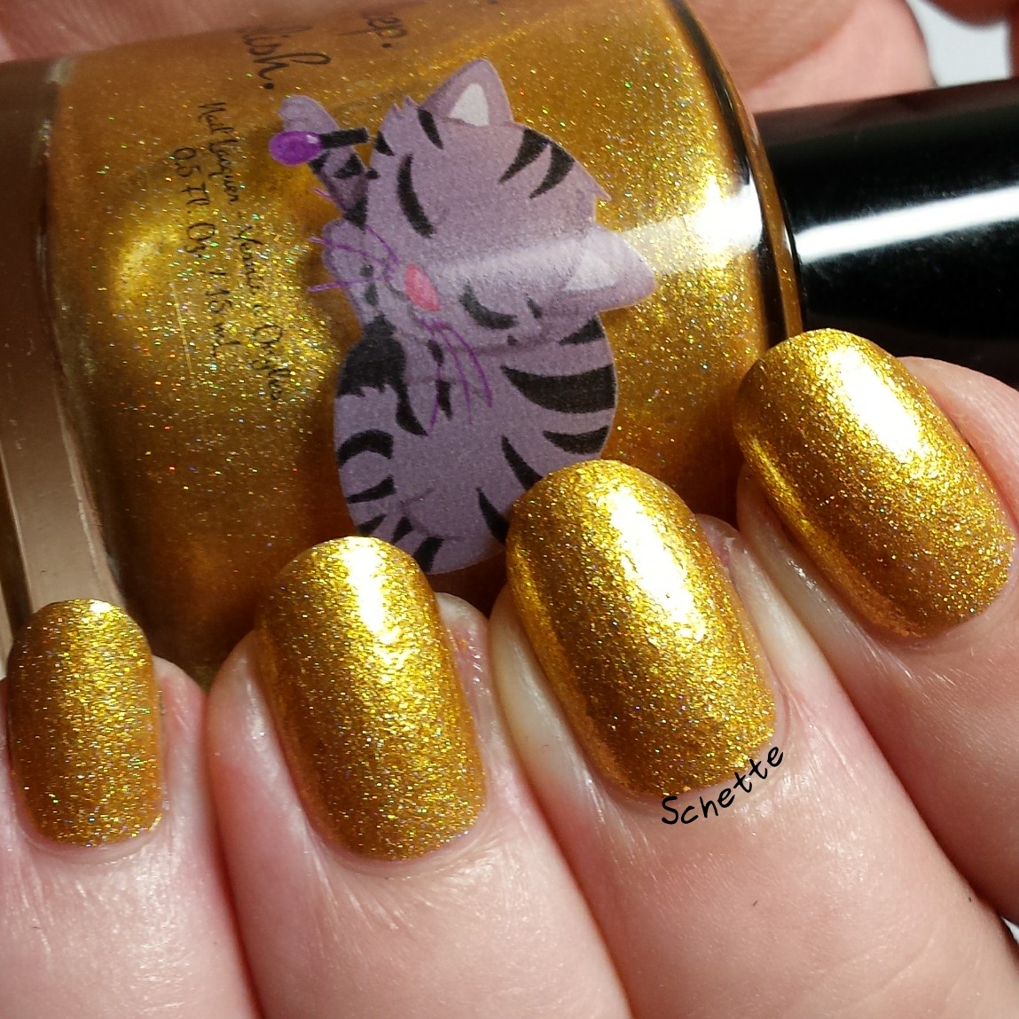 Eat Sleep Polish : The golden Cap