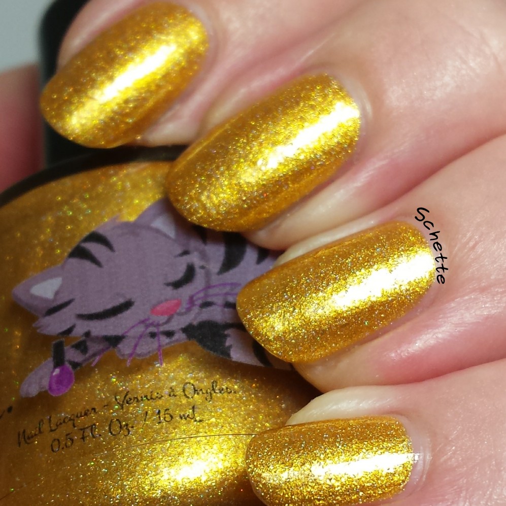 Eat Sleep Polish : The golden Cap