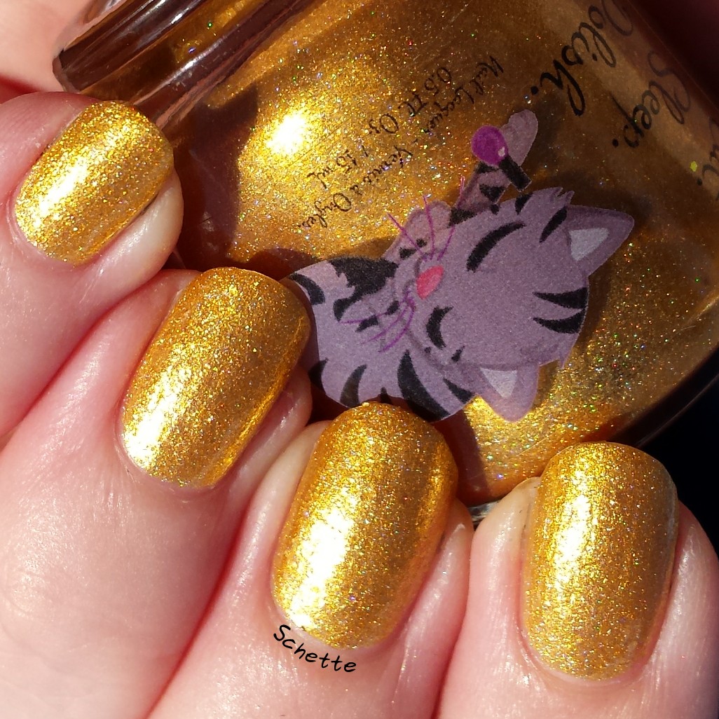 Eat Sleep Polish : The golden Cap