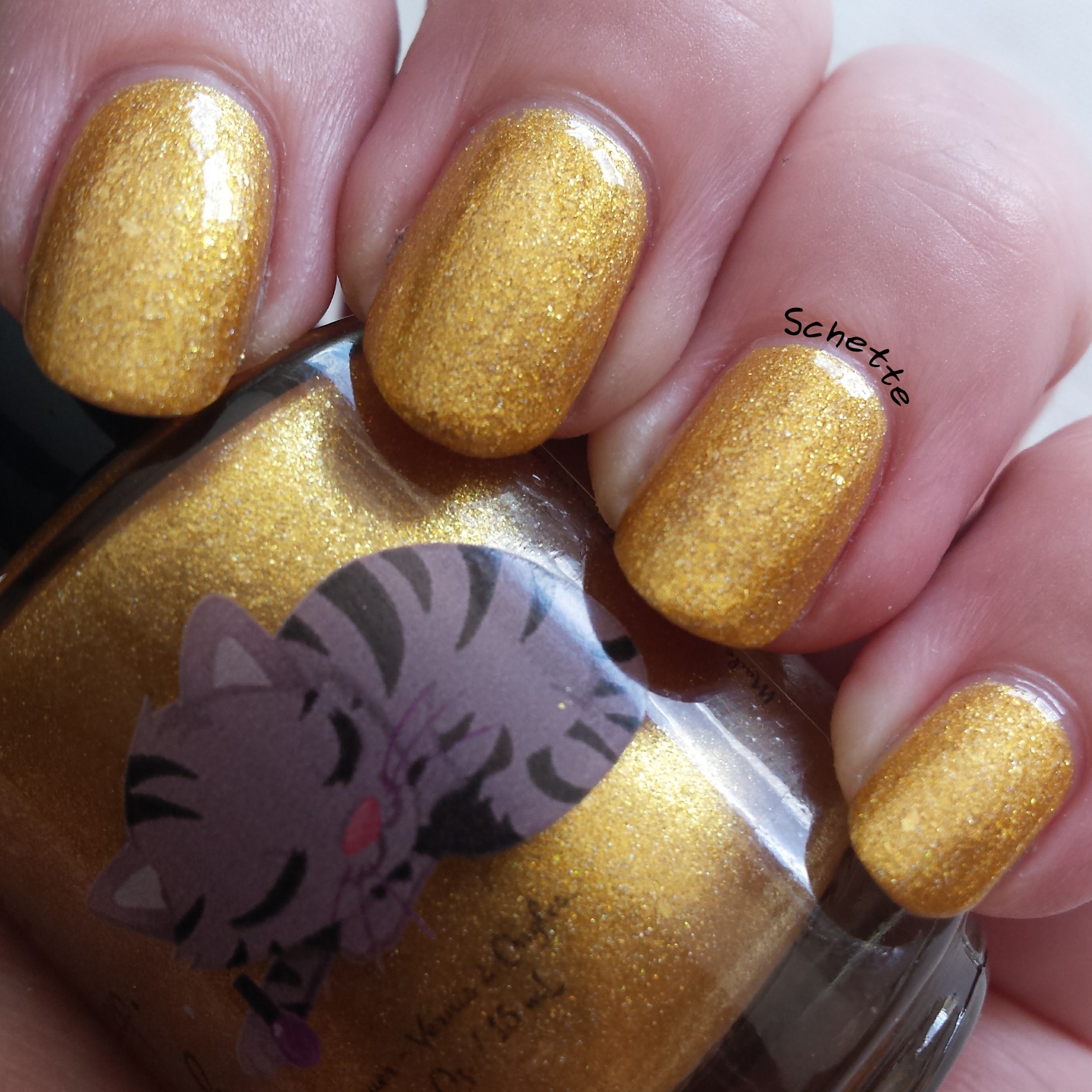 Eat Sleep Polish : The golden Cap