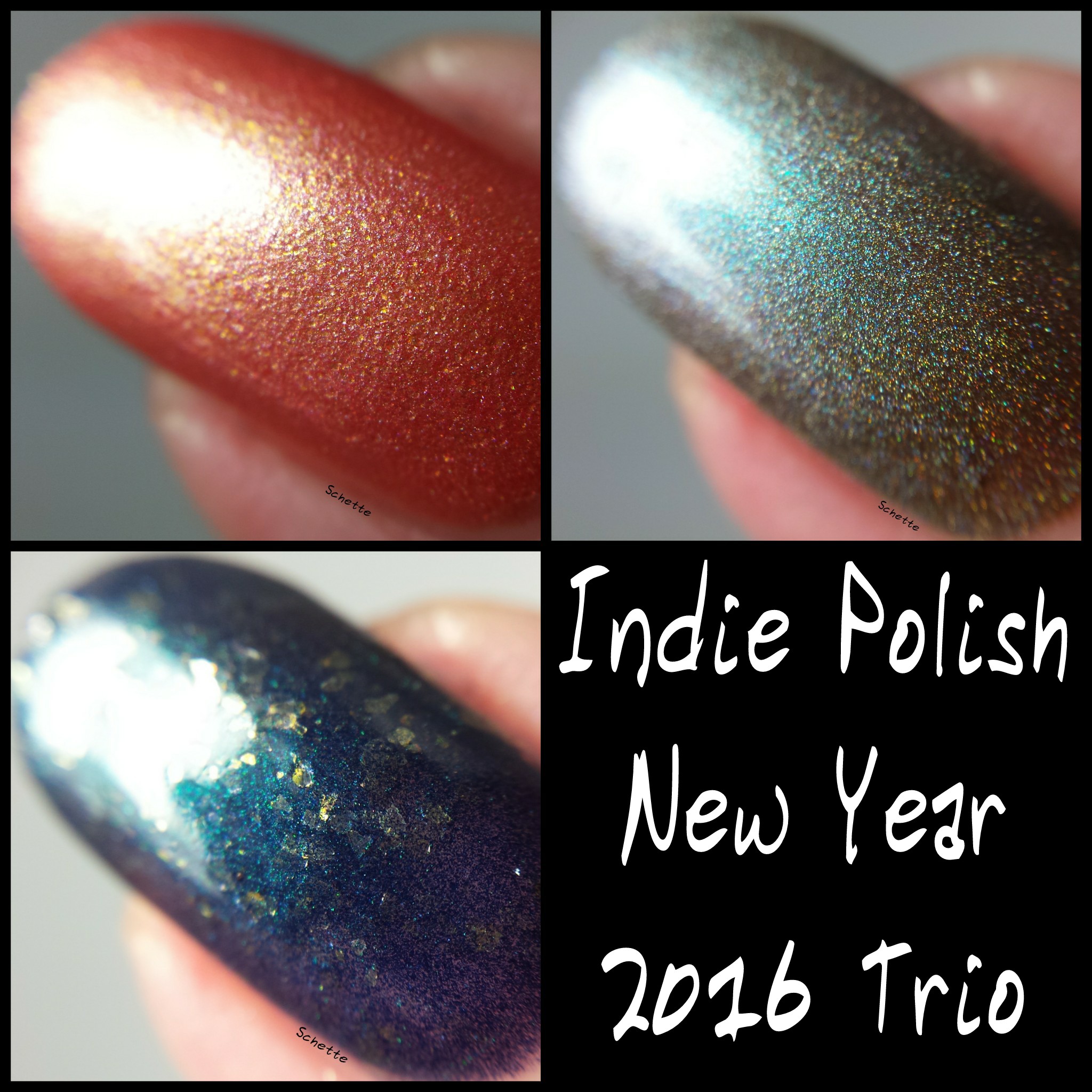 My Indie Polish : New Year's Trio