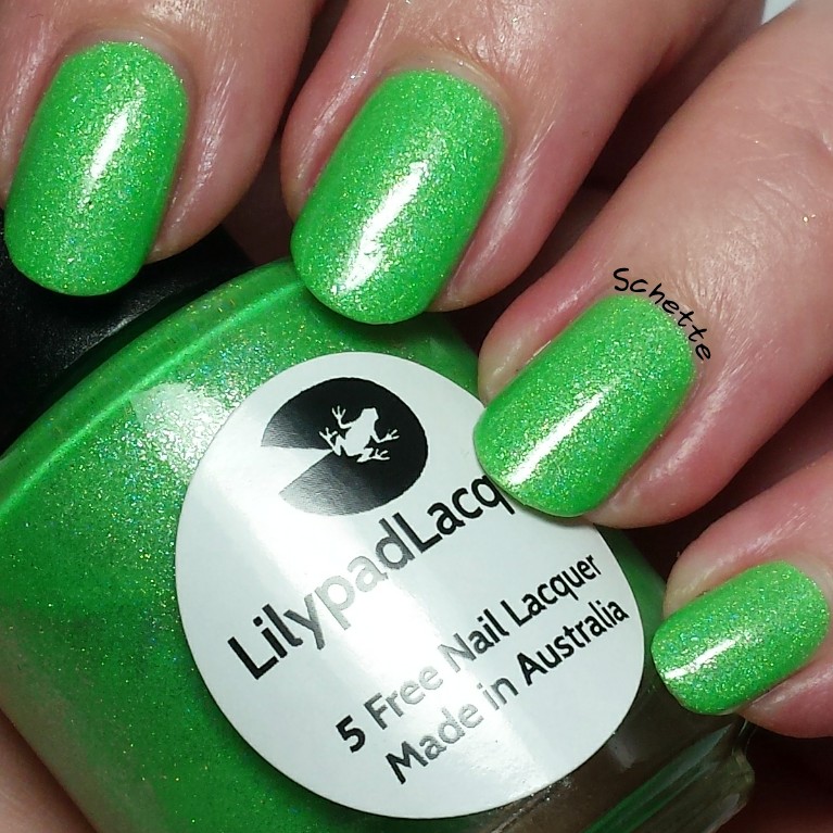 Lilypad Lacquer : Sherbet Sprinkles, Lime Zinger 